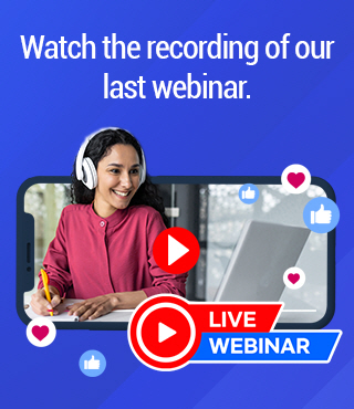 Watch the recording of our last webinar.